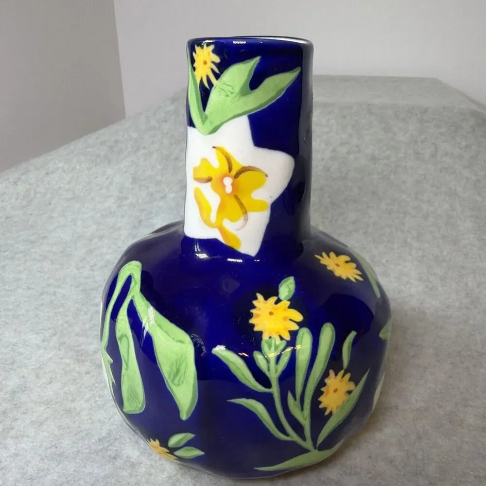 Anthropologie blue hand